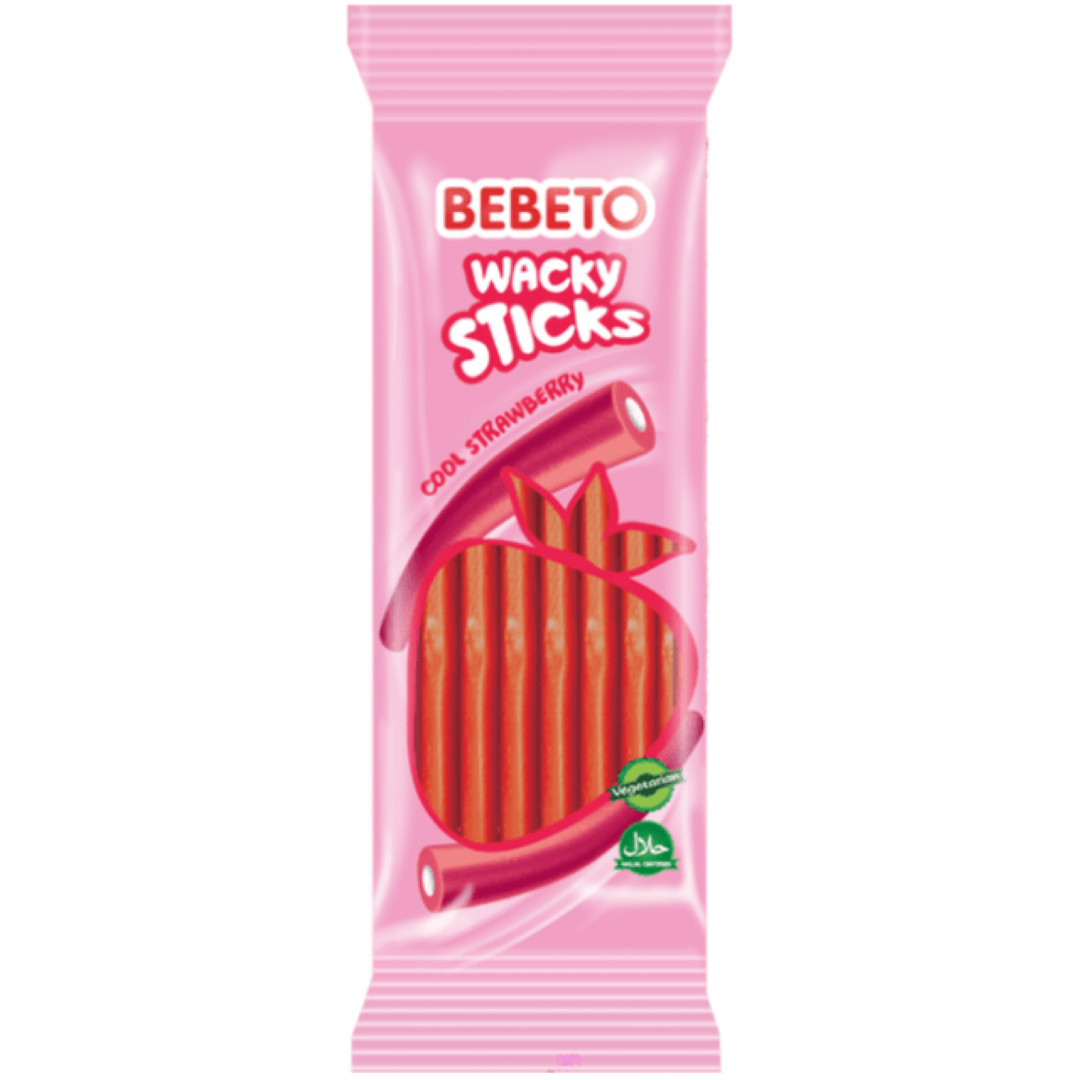BEBETO WACKY STICKS 160G